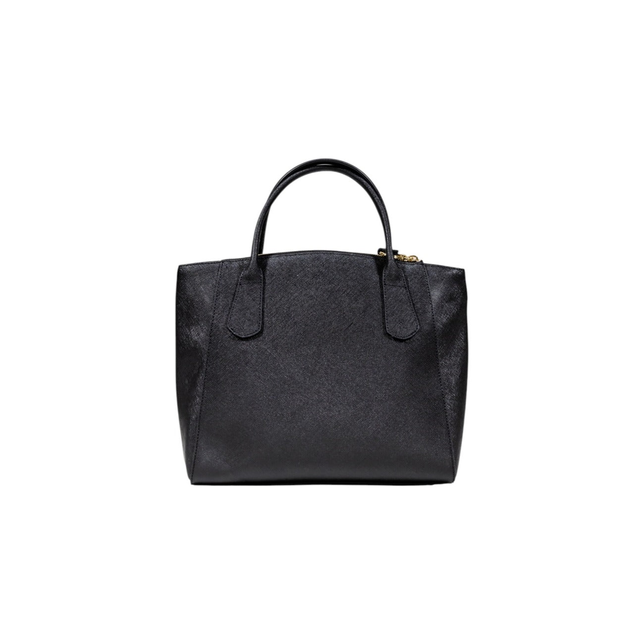 Alviero Martini Prima Classe Black Handbag with Geo Map Detail - street market Musa Italica